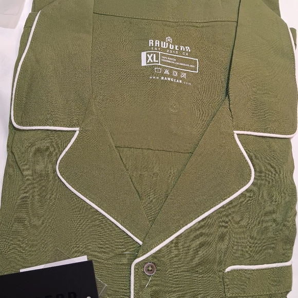 Womens sleep RawGear Los Angeles button down sleep gear - Picture 2 of 16